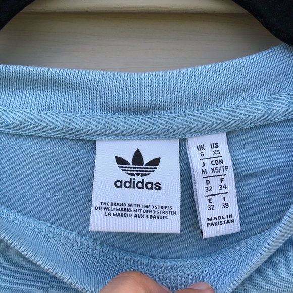 ADIDAS | Trefoil Sky Blue Tee - Picture 5 of 6